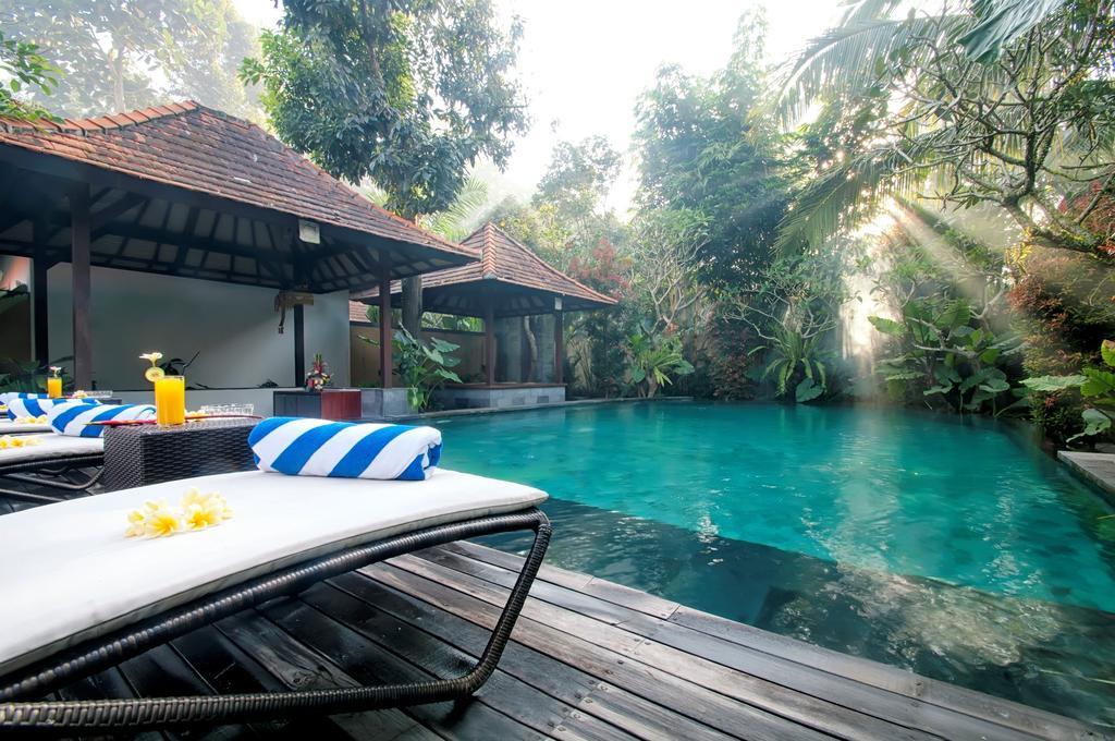 Bayad Ubud Bali Villa Bagian luar foto