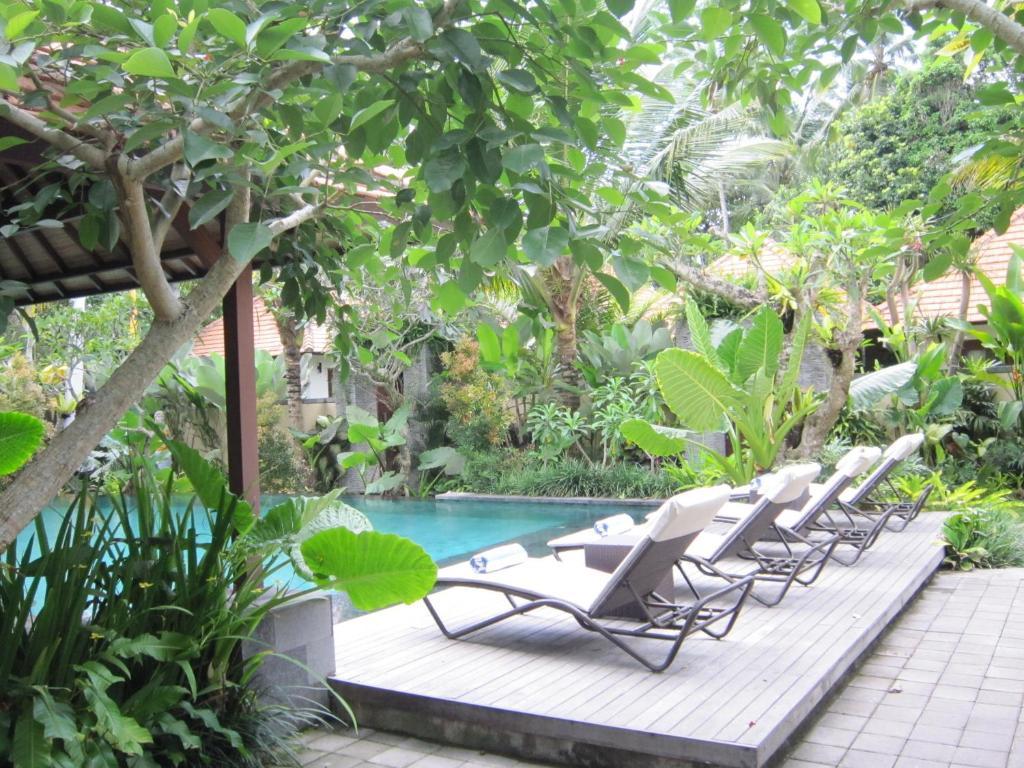 Bayad Ubud Bali Villa Bagian luar foto