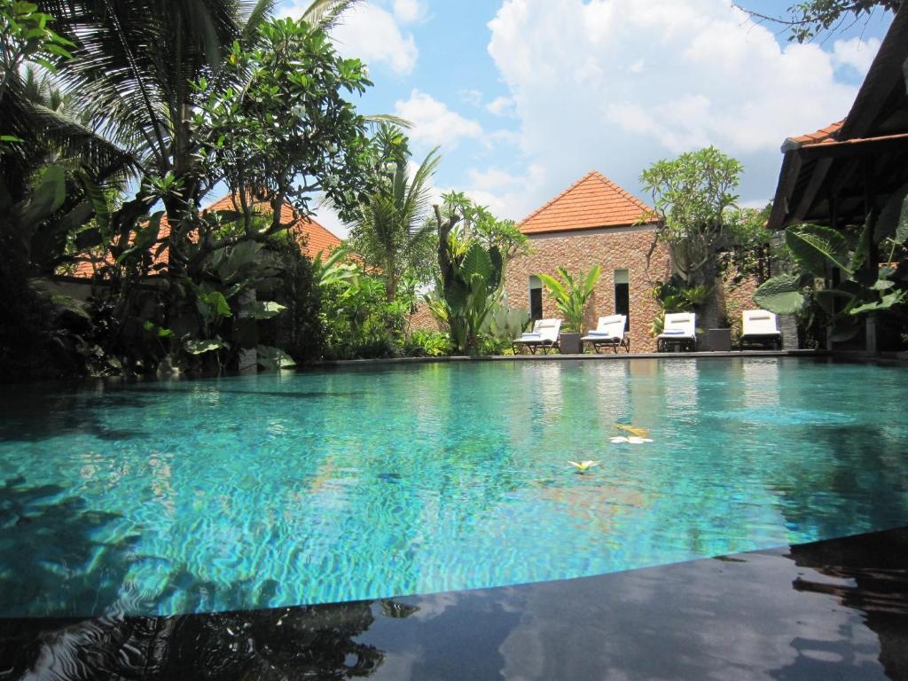 Bayad Ubud Bali Villa Bagian luar foto
