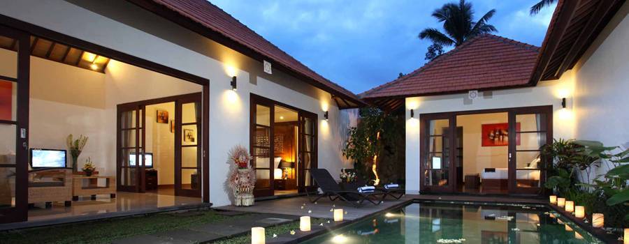 Bayad Ubud Bali Villa Bagian luar foto