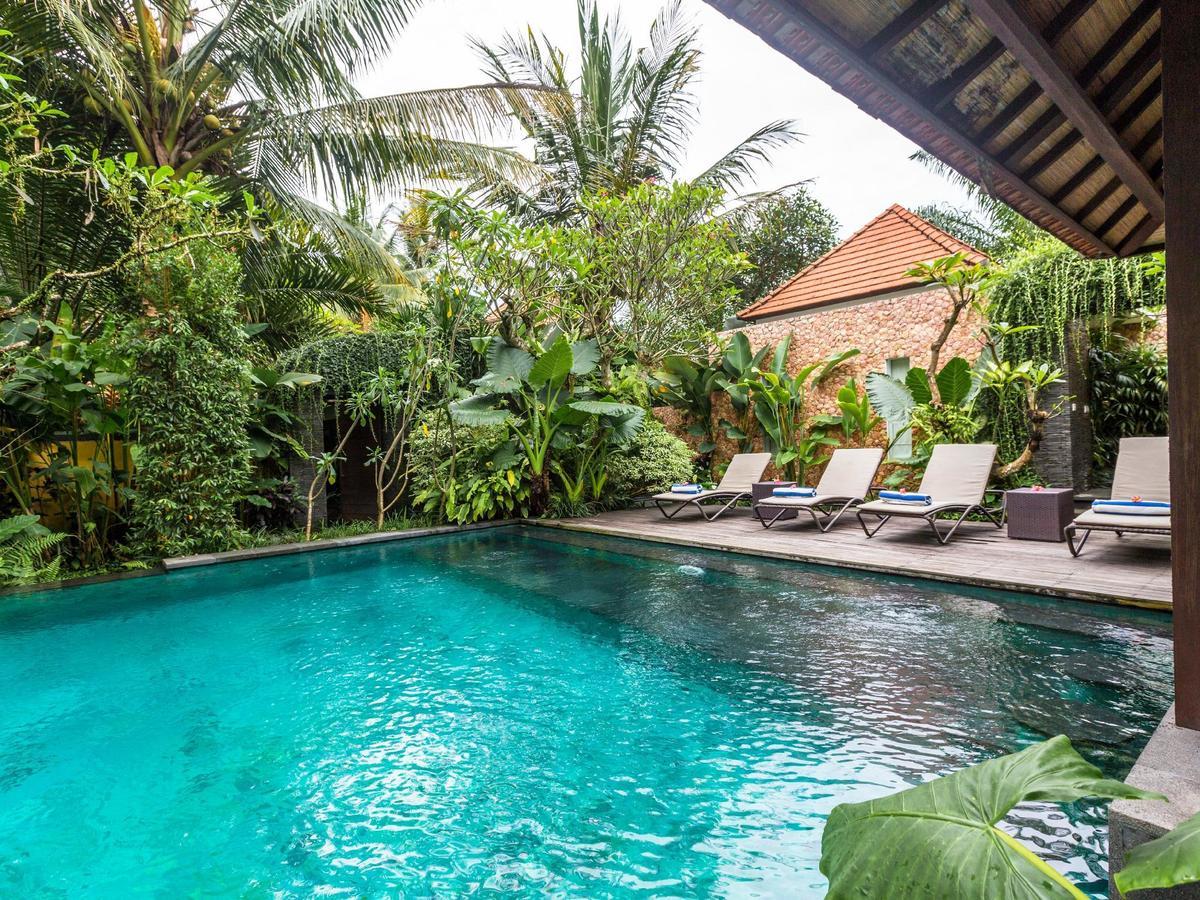 Bayad Ubud Bali Villa Bagian luar foto